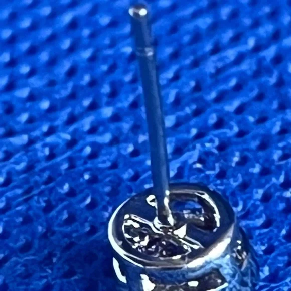 Sterling Silver Gemstone Earrings - Picture 2 of 5